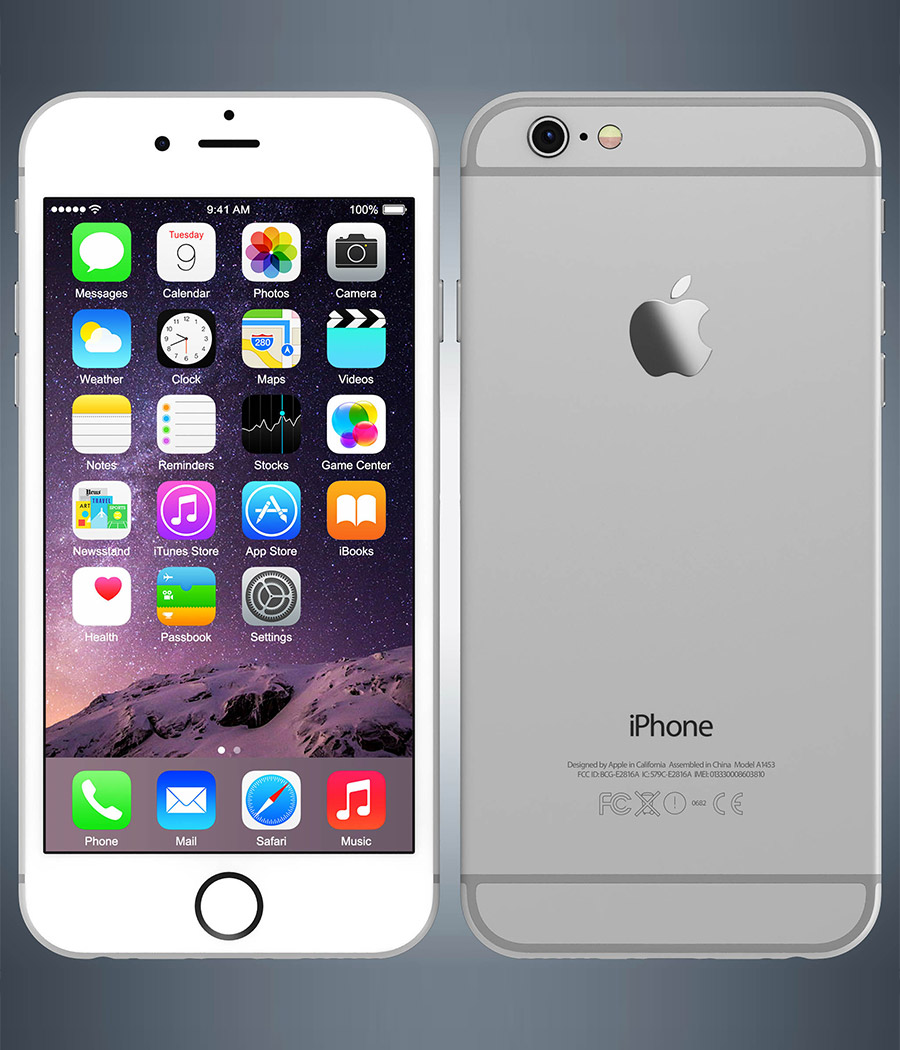 Apple iPhone 6 Plus (Silver, 16GB)