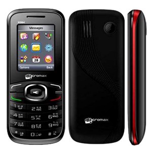 Micromax X084 (Black and Red)